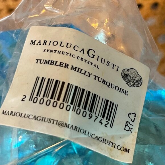 Mario Luca Giusti Synthetic Crystal Milly tumblers - Picture 3 of 3